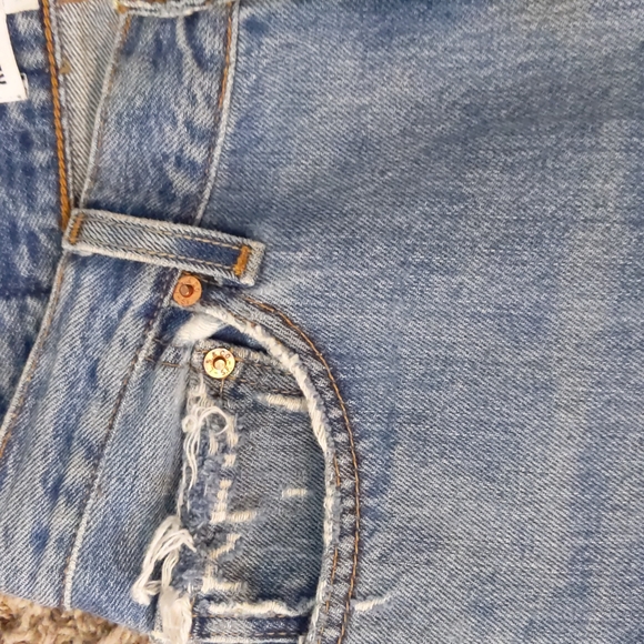 Re/done x Levi's high rise ankle crop 27 - Picture 5 of 16